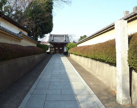 安穏寺参道