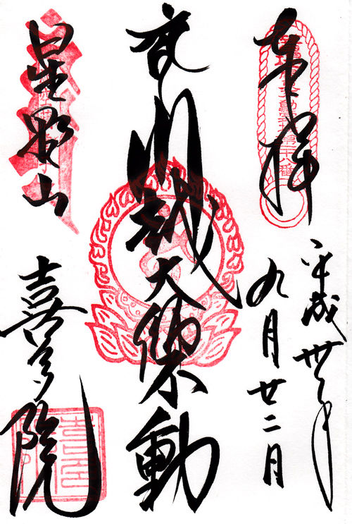 喜多院 埼玉 マッハ墨朱 絵馬による布陣 仮 御朱印ブログ