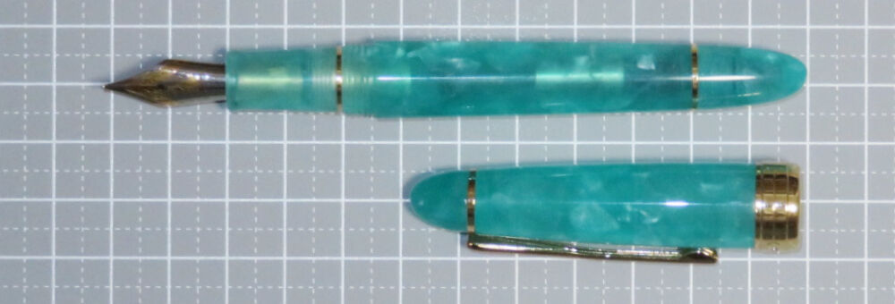 やっぱ綺麗よ、中華万～356・緑色［カイゲル］ : 万年筆生活はじめました