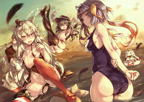 めちゃエロい艦隊これくしょん画像が自然と集まるスレPart4622