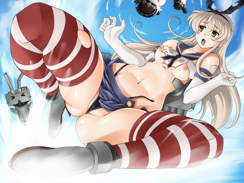 艦隊娘のでヌこう！エロ画像まとめ(ﾟдﾟ)6511