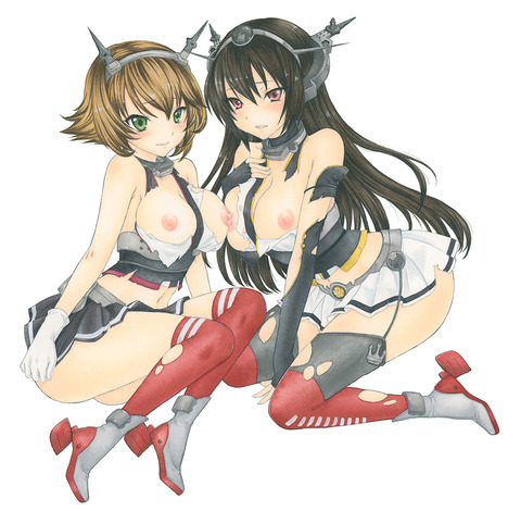 めちゃ抜ける艦これエロ画像(´・ω・｀)Part7846