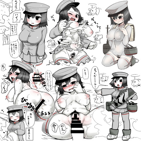 艦娘の二次エロ画像まとめ(ﾟдﾟ)その94