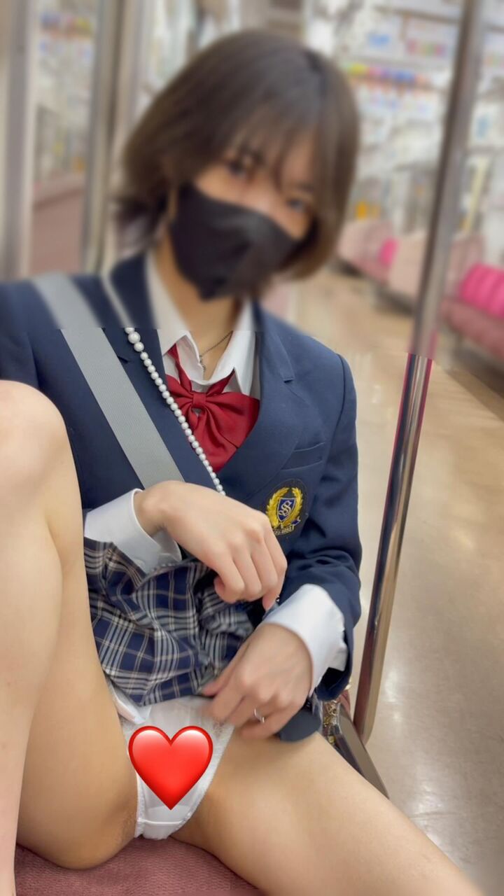 パンツ　見せ       JK 