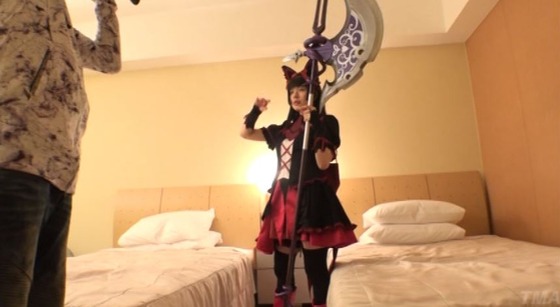 幸田ユマちゃんの「GATE　ロゥリィ」コス！！