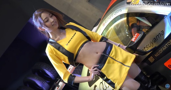 4K 東京オートサロン2017 DUNLOP コンパニオン