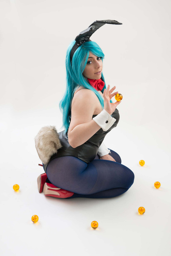 海外コスプレイヤー”momokun”のドラゴンボール ブルマ（バニー）コス