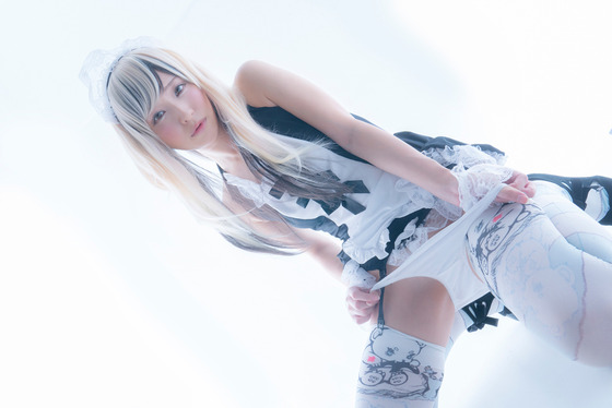 ”天使もえ”ちゃんのコスプレヌードグラビア「しろ萌え」
