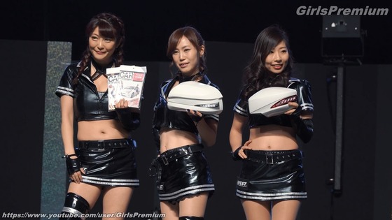 4K動画でキャンギャルを視姦！東京オートサロン2017