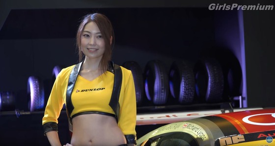 4K 東京オートサロン2017 DUNLOP コンパニオン
