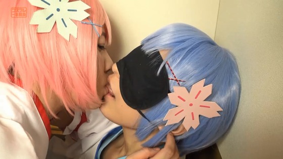 ”阿部乃みく”＆”篠宮ゆり” 「リゼロ　レム＆ラム」コス レズセックス　後編
