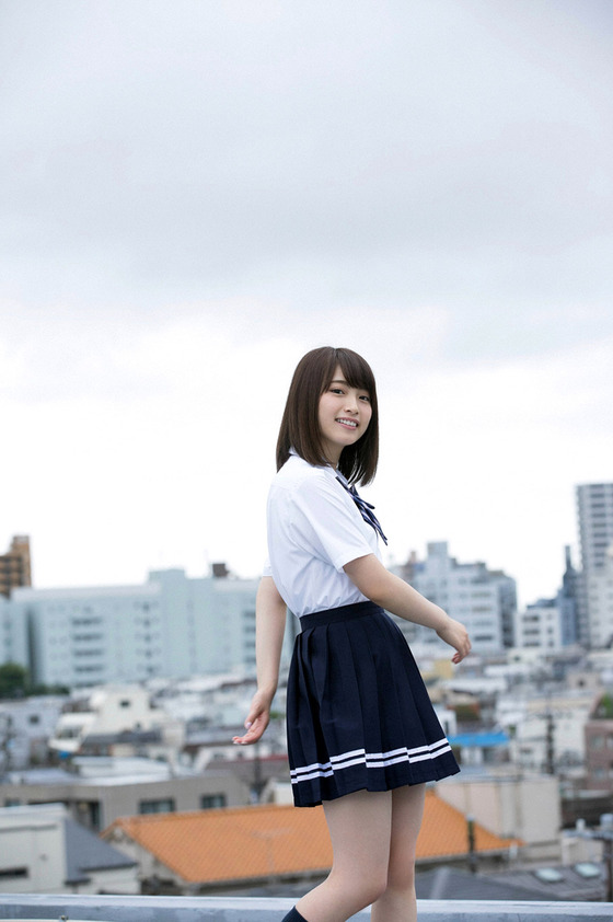 「日本一かわいい女子高生」永井理子ちゃん 水着グラビア