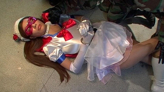 美少女仮面が白目失神地獄に堕とされる 鈴木杏里