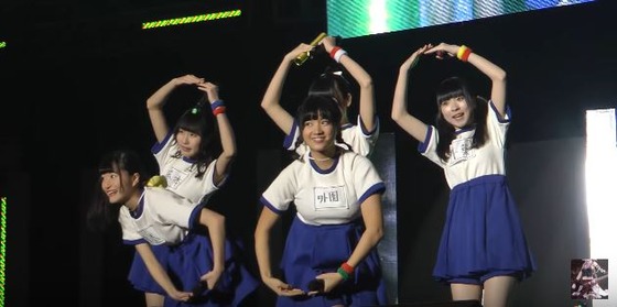 東京オートサロン2017で行われた 女子中高生アイドルのステージ動画　ぷちぱすぽ☆