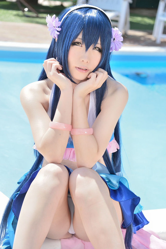 SHT”はるか”ちゃんの「ラブライブ　園田海未」コス