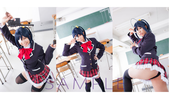 【CosDeluxe】”葵こはる”ちゃんの「中二病でも恋がしたい!　小鳥遊六花」コス