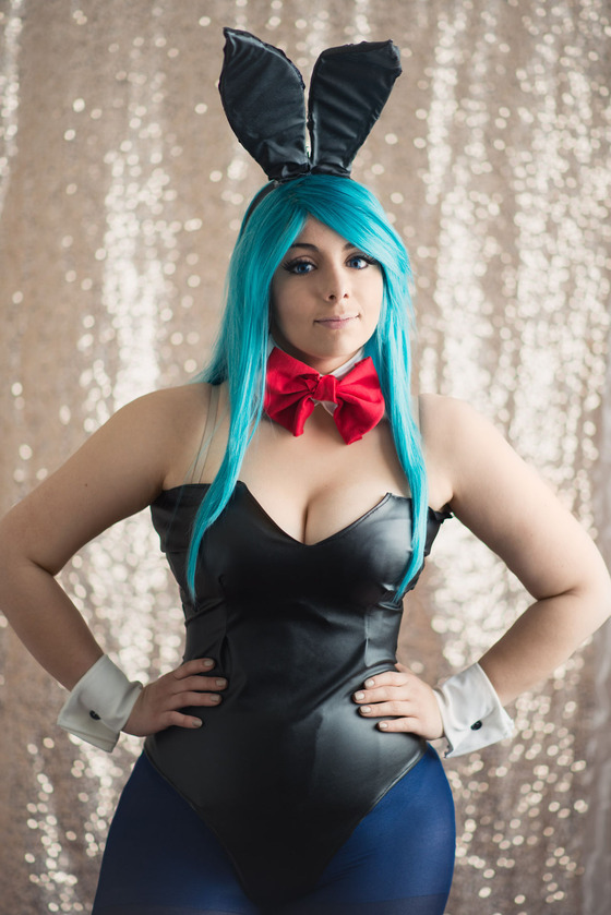 海外コスプレイヤー”momokun”のドラゴンボール ブルマ（バニー）コス