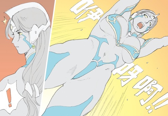 ナッピー先生がピクシブで公開している”ウルトラマダム”画像その１