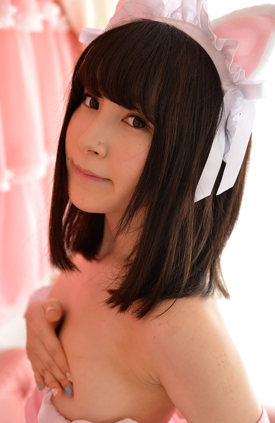 【 画像 】” あいか莉乃 ”ちゃんが猫耳ロリメイドに！！