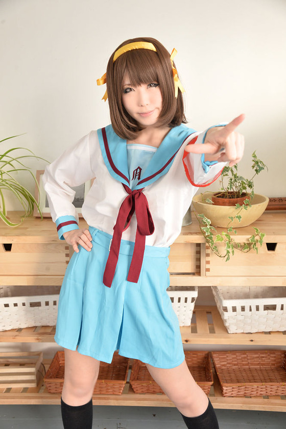 SHT”はるか”ちゃんの「涼宮ハルヒ」コス