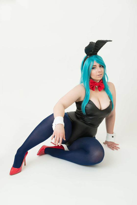 海外コスプレイヤー”momokun”のドラゴンボール ブルマ（バニー）コス