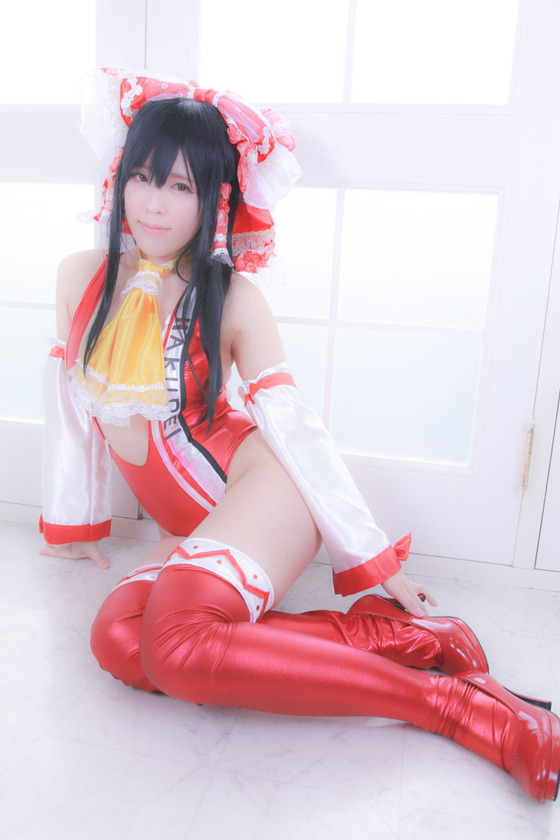 ”愛瀬りおな”ちゃんの「東方Project」コス　※サンプル画像追加