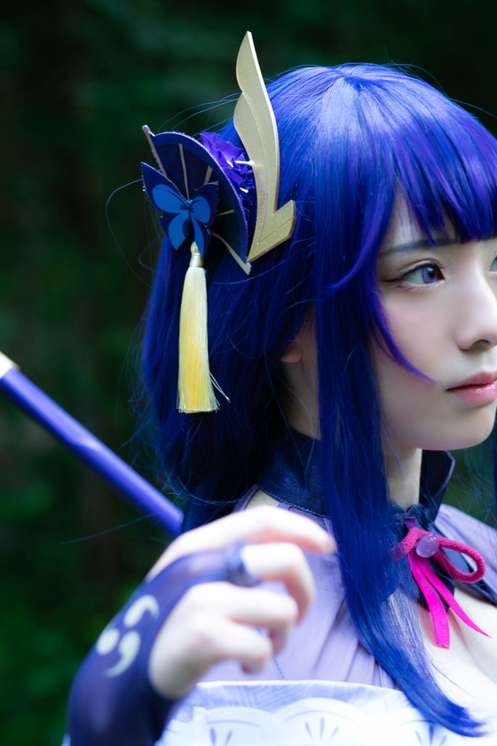 【画像作品】「原神 雷電将軍」コスプレ