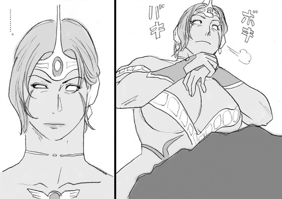 ナッピー先生がピクシブで公開している”ウルトラマダム”画像その１