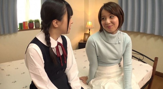 うぶレズビアン　レズ初体験の新人石原恵麻と無垢な美少女宮沢ゆかり