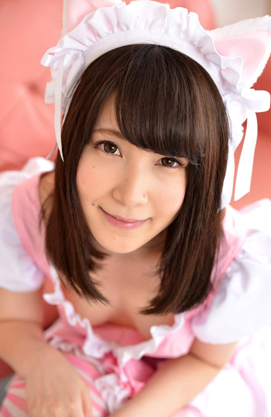 【 画像 】” あいか莉乃 ”ちゃんが猫耳ロリメイドに！！
