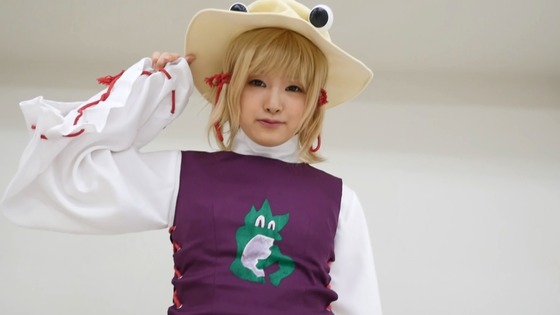 ”木村つな”ちゃんの「東方Project 洩矢諏訪子」コス　※サンプル多数