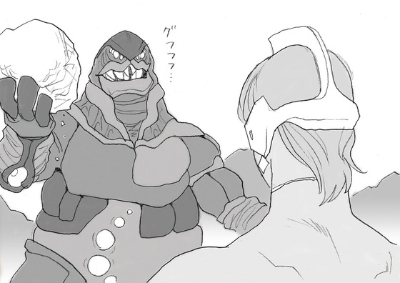 ナッピー先生がピクシブで公開している”ウルトラマダム”画像その１