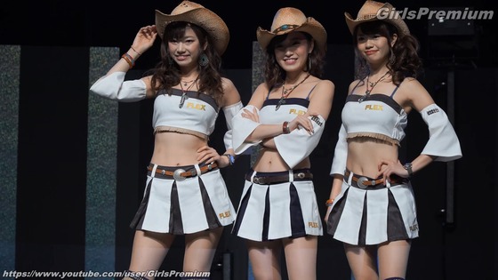 4K動画でキャンギャルを視姦！東京オートサロン2017