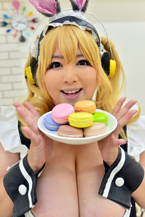 Ｐカップ爆乳コスプレイヤー 星間美佳 ちゃんの「スーパーぽちゃ子」コス　※サンプル画像追加しました