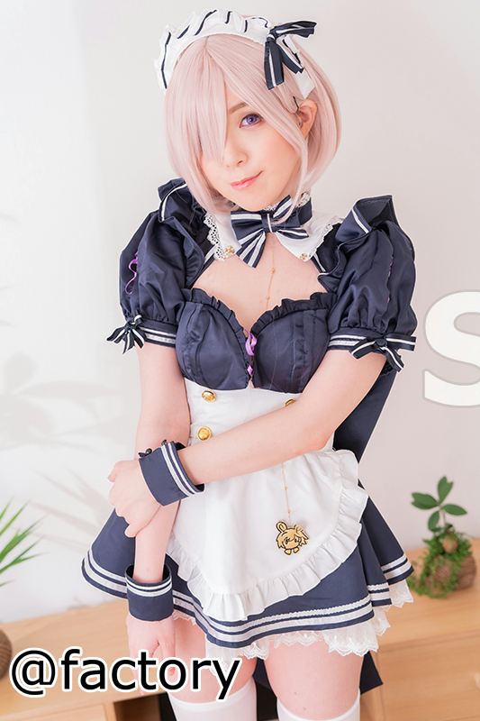【着エロ】「FGO マシュ」コスプレ