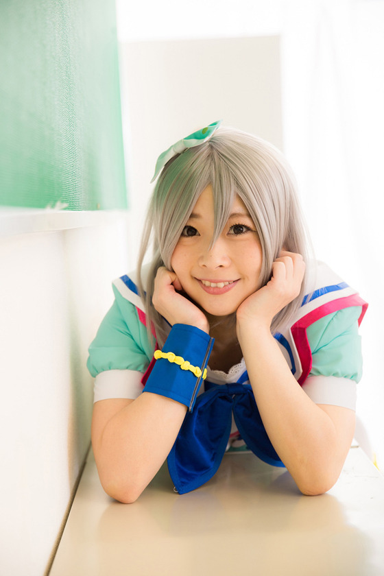 【もずらいと】”原美織”ちゃんの「ラブライブ 渡辺曜」コス