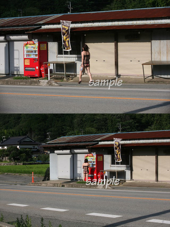 【田中映像製作所】パイパンM女美樹の露出調教の旅