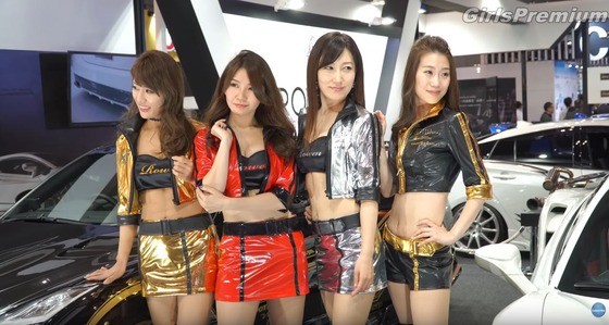 4K 東京オートサロン 2017 コンパニオン