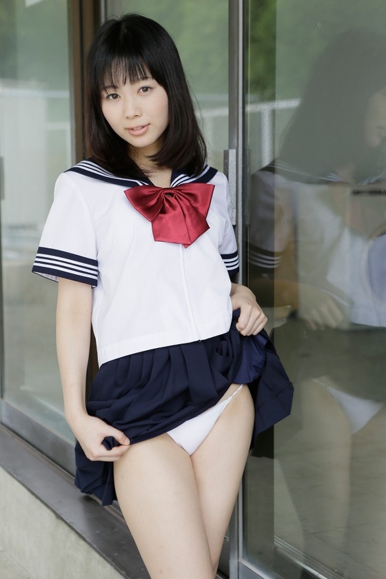 マンスジくっきりｗ　塩田ひかる「キュート！」