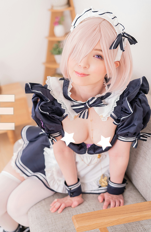 【着エロ】「FGO マシュ」コスプレ