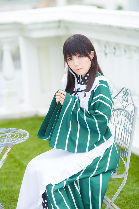 ”真島桜”ちゃんの「ごちうさ 千夜ちゃん」コス！！　　※追記 サンプル画像追加しました