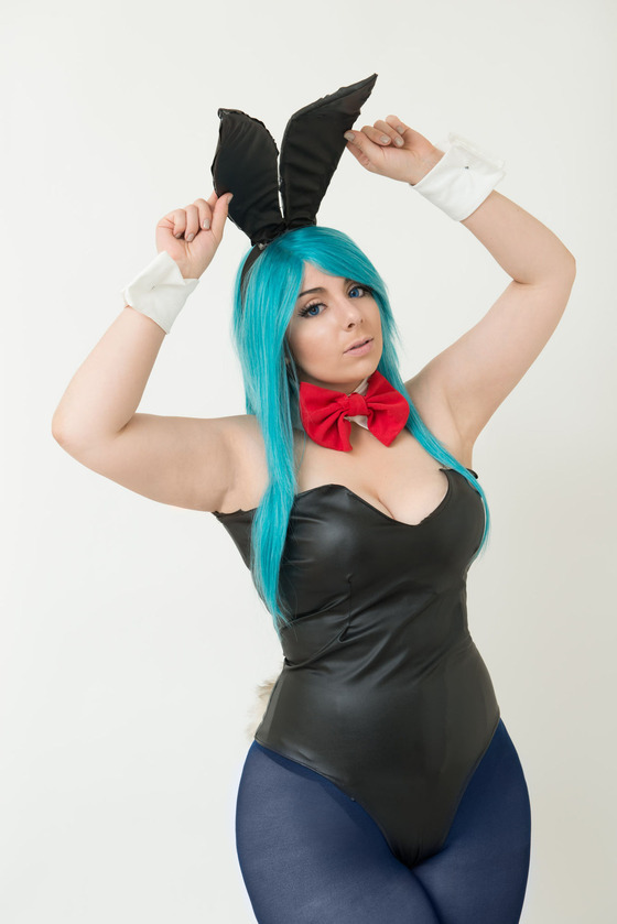 海外コスプレイヤー”momokun”のドラゴンボール ブルマ（バニー）コス