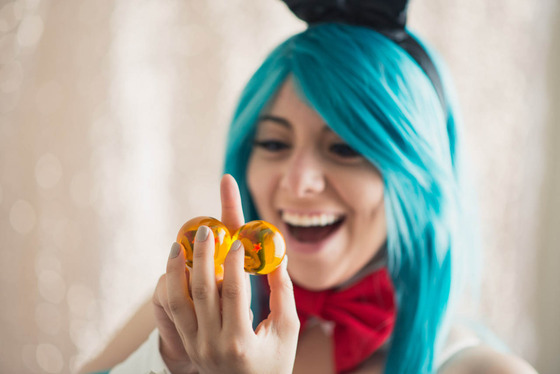 海外コスプレイヤー”momokun”のドラゴンボール ブルマ（バニー）コス