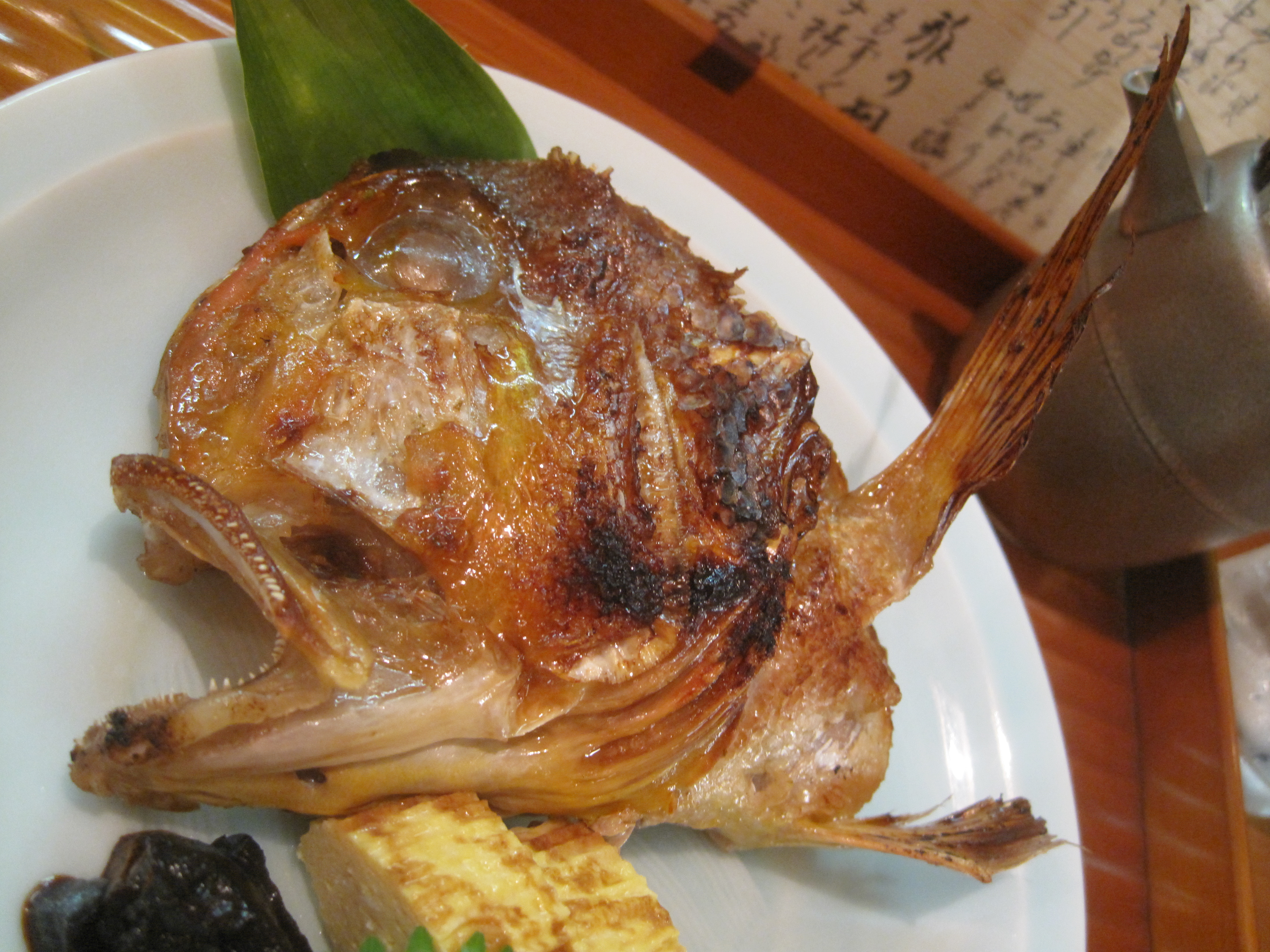 甘鯛かぶと焼き ぐじ 旬彩爽海 星の川別荘