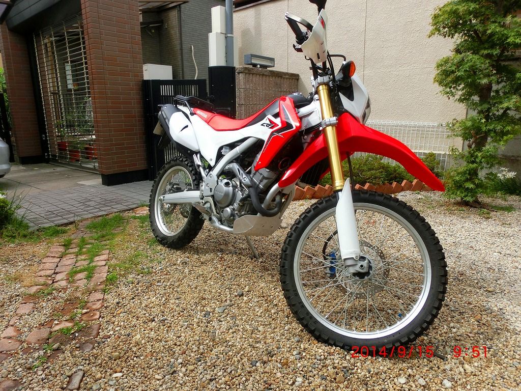 9 土 ホンダｃｒｆ２５０ｌ オフ車売却 Candy0403のblog