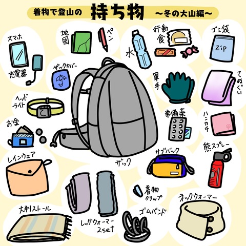 持ち物