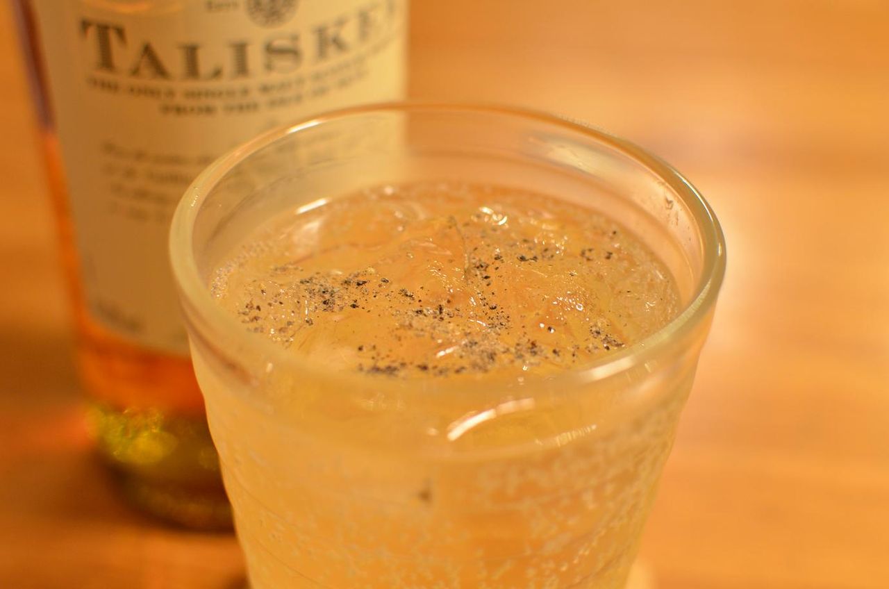 こんなハイボールはいかが タリスカーソーダ ペッパーオントップ 昨日の自分を越えるために