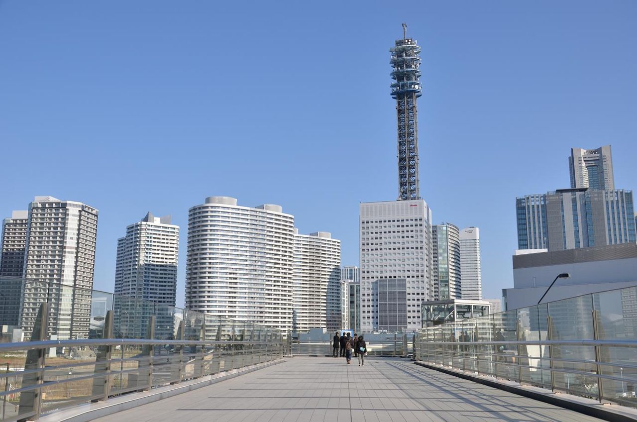横浜の花見スポット横浜みなとみらい 桜通りの桜 と 汽車道の桜 昨日の自分を越えるために