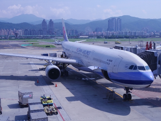 今回利用したチャイナエアラインのエアバスA320-300
