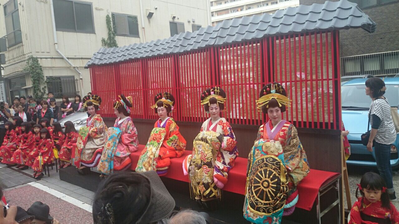 品川宿場まつり 花魁道中 草香の時代劇 語り草